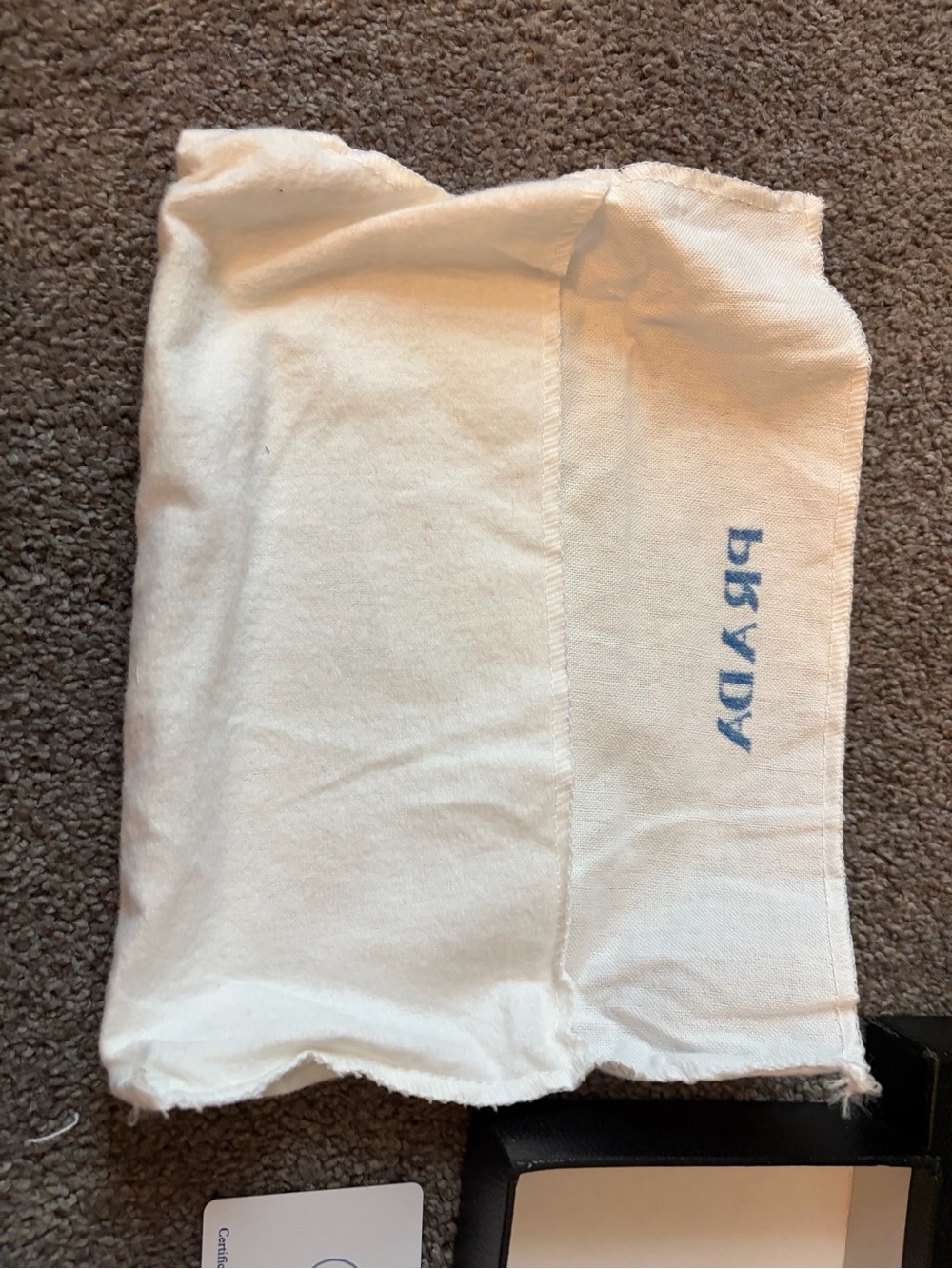Prada White and Black Accessory Box with Dust Bag - Picture 6 of 8